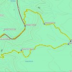 Telephone Trail 72 and Thomas Point Trail 142 loop