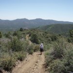 Watershed trail to Sevenmile Gulch trail Watershed trail to Sevenmile Gulch trail