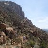 Hiking on the Granite Mountain trail