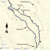 map: Cave trail-Peralta trail loop