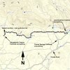 map: Lost Goldmine trail