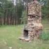Old chimney remains on the Houston Brothers trail