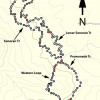 Adero Canyon Hike Map