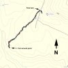 Map: Gaddes canyon trail - upper