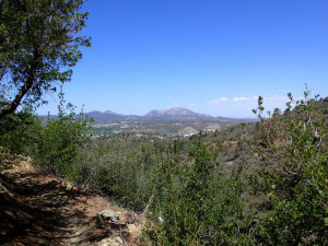 Granite mountain as seen from the Badger mountain trail