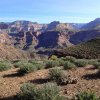 Inner canyon views of Grand Canyon along the Tonto trail