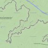 Map: Cottonwood Creek to Boulder creek along the Tonto trail