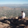 On top of the Camelback mountain