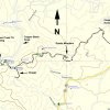 map: Sierra Prieta trail