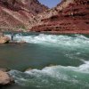 Fishing at the confluence of Soap Creek and the Colorado river