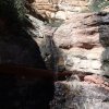 Small waterfall in White Canyon