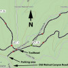 Campbell loop hikes: Map