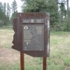 Arizona trail marker: Donahue trail