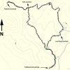 map: Lost Dog Wash trail