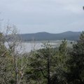 Views from Mormon Mountain of Mormon lake